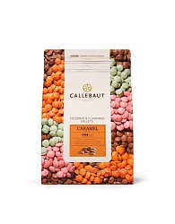 Шоколад молочный Callebaut со вкусом карамели в галлетах 2,5 кг